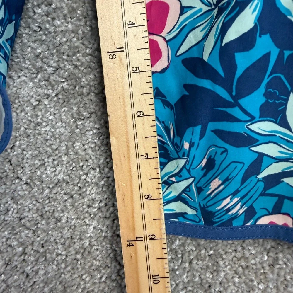 Vineyard Vines Mens 35 Board Shorts Hibiscus Floral Tropical Swim‎ Trunk
